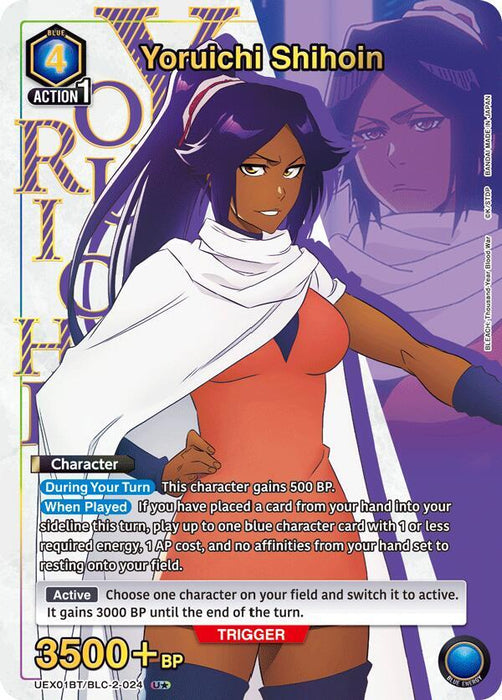 Yoruichi Shihoin (024) (U*) - UEX01BT: BLEACH: Thousand-Year Blood War Vol.2 (UEX01BT)