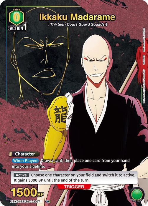 Ikkaku Madarame (071) (C*) - UEX01BT: BLEACH: Thousand-Year Blood War Vol.2 (UEX01BT)