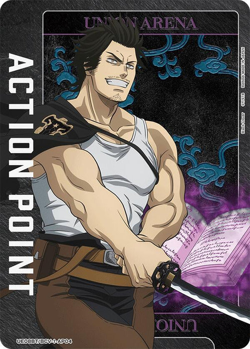 Action Point Card (AP04) - UE08BT: Black Clover (UE08BT) - FOIL