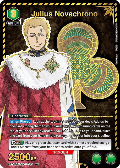 Julius Novachrono (035) (R*) - UE08BT: Black Clover (UE08BT)
