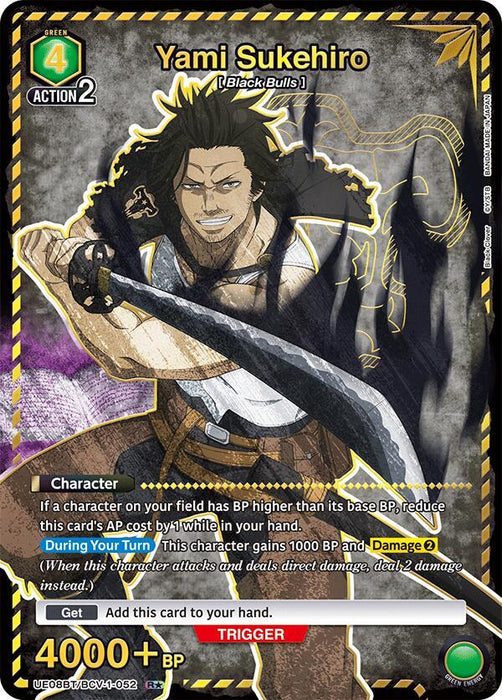 Yami Sukehiro (052) (R*) - UE08BT: Black Clover (UE08BT)