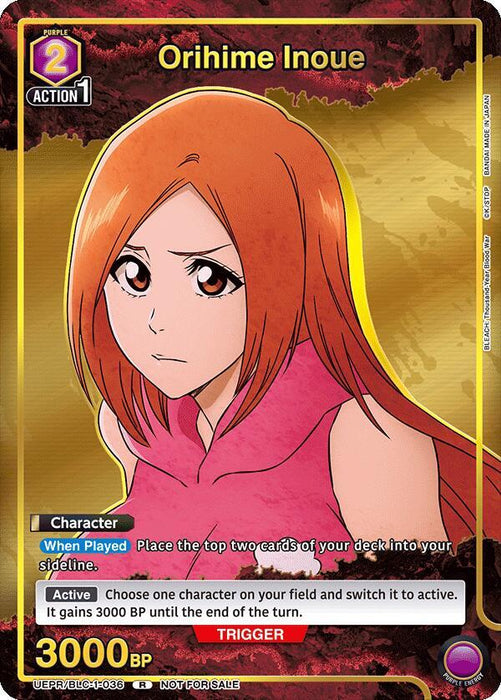 Orihime Inoue (Gold) - Union Arena Promotion Cards (UEPR)