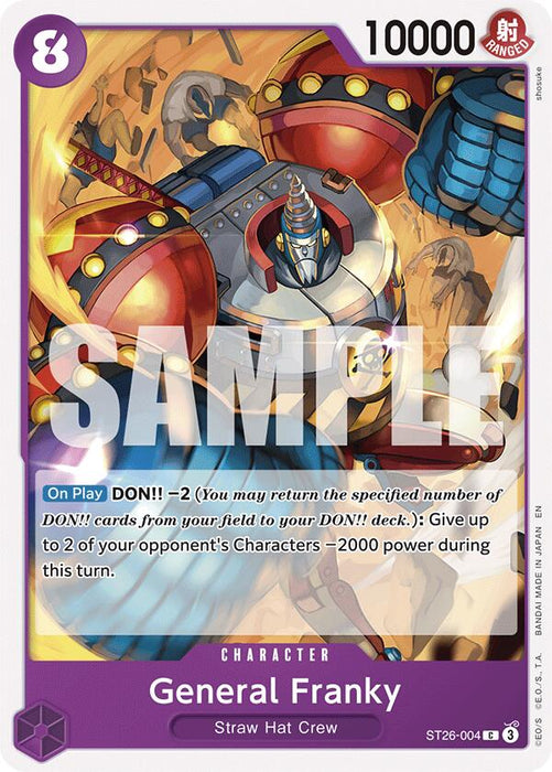 General Franky [Starter Deck: Purple/Black Monkey.D.Luffy]