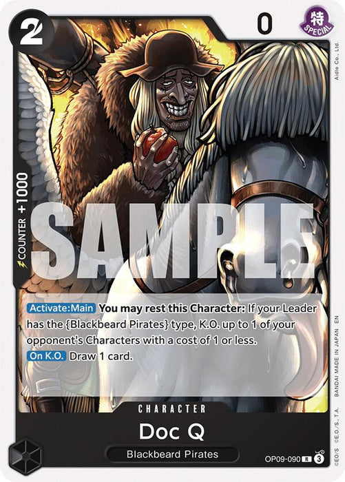 Doc Q (Reprint) [Starter Deck: Black Marshall.D.Teach]