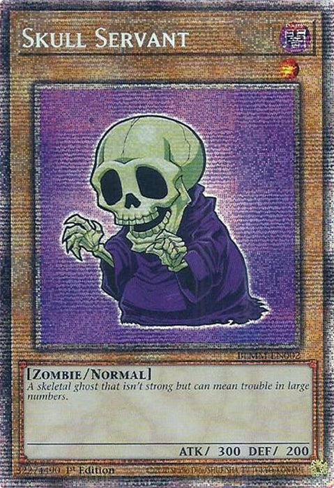 Skull Servant (Starlight Rare) [BLMM-EN002] Starlight Rare