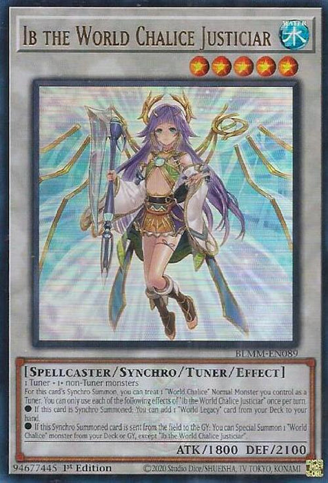 Ib the World Chalice Justiciar [BLMM-EN089] Ultra Rare