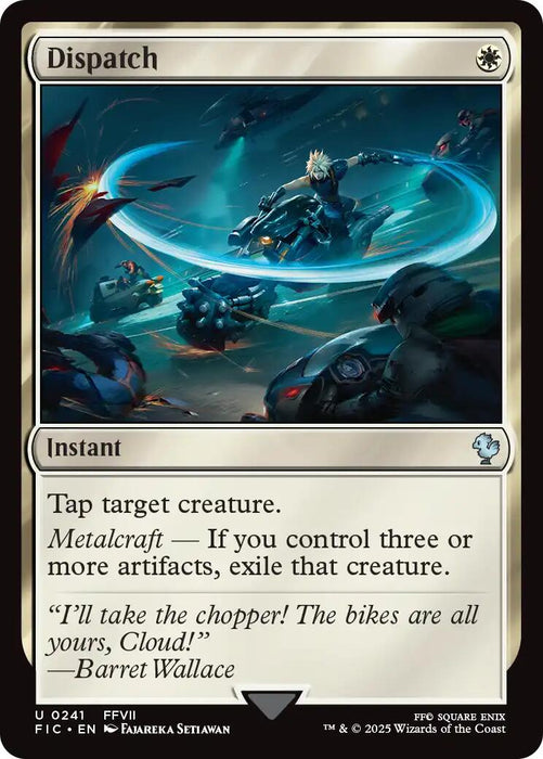 Dispatch (Surge Foil) [FINAL FANTASY Commander]
