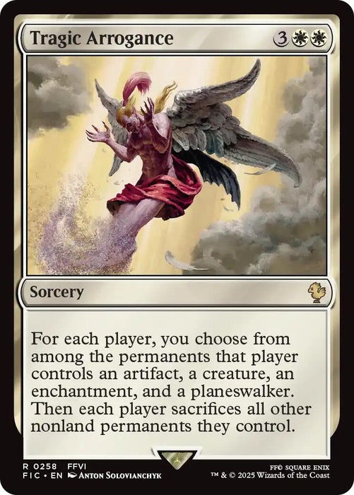 Tragic Arrogance (Surge Foil) [FINAL FANTASY Commander]