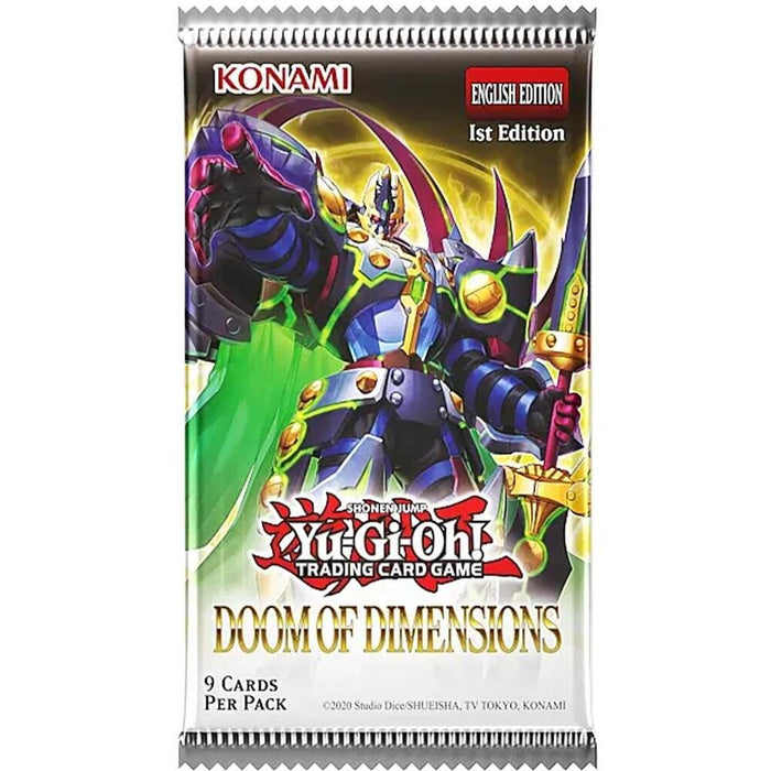 Yugioh - Doom of Dimensions Booster Pack