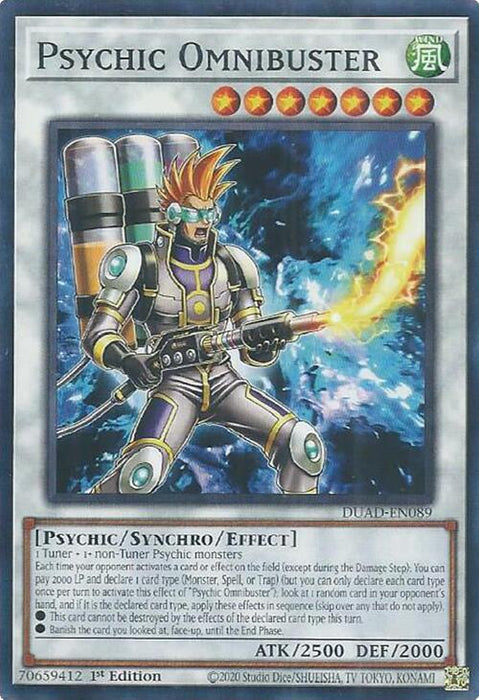 Psychic Omnibuster [DUAD-EN089] Common