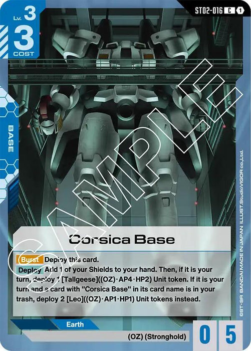 Corsica Base - Starter Deck 02: Wings of Advance (ST02-016)