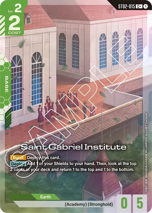 Saint Gabriel Institute (C+) - Starter Deck 02: Wings of Advance (ST02-015)
