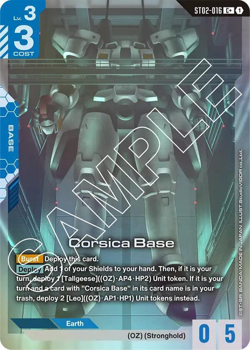 Corsica Base (C+) - Starter Deck 02: Wings of Advance (ST02-016)