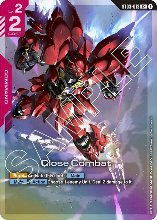 Close Combat (C+) - Starter Deck 03: Zeon's Rush (ST03)