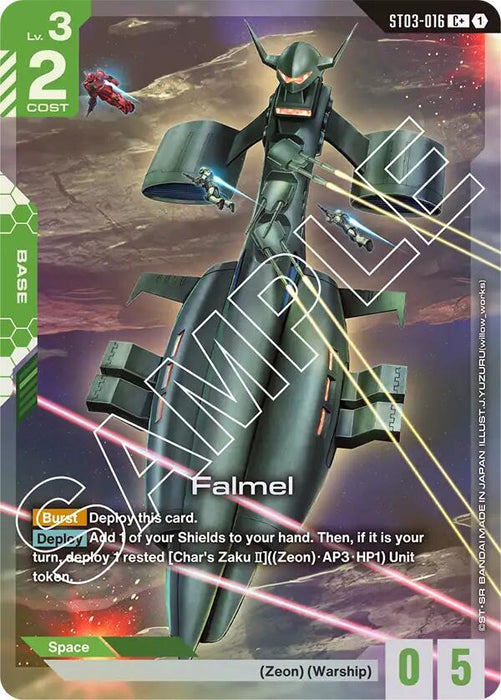 Falmel (C+) - Starter Deck 03: Zeon's Rush (ST03-016)