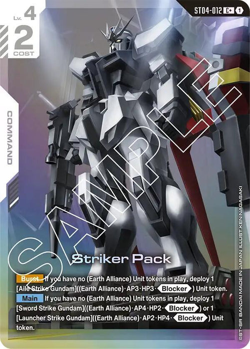 Striker Pack (C+) - Starter Deck 04: SEED Strike (ST04)
