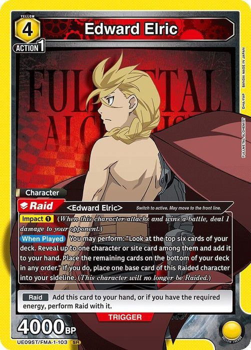 Edward Elric (103) - UE09ST: FULLMETAL ALCHEMIST Starter Deck (UE09ST)