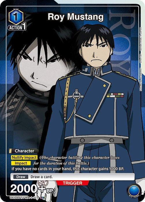 Roy Mustang (111) (R*) - UE09ST: FULLMETAL ALCHEMIST Starter Deck (UE09ST)
