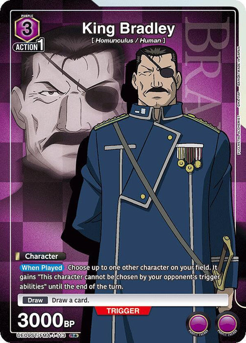 King Bradley (R*) - UE09ST: FULLMETAL ALCHEMIST Starter Deck (UE09ST)