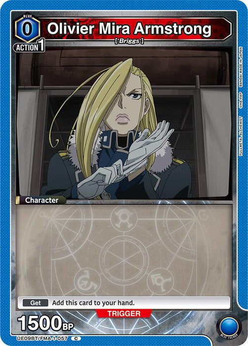 Olivier Mira Armstrong (057) - UE09BT: FULLMETAL ALCHEMIST (UE09BT)