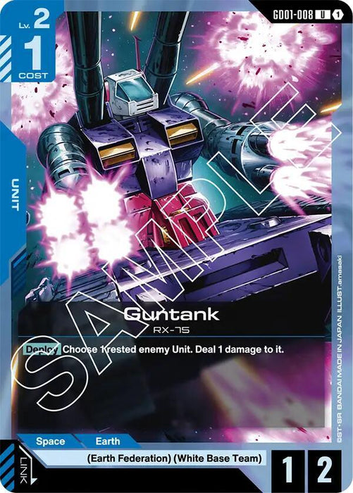 Guntank - Newtype Rising (GD01-008)