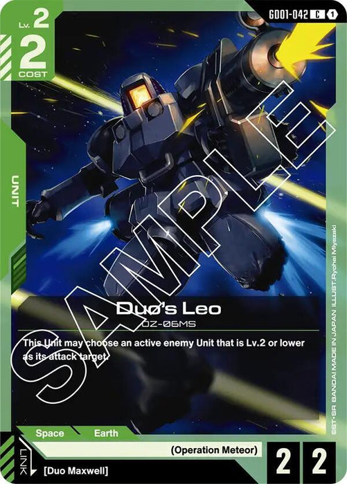 Duo's Leo - Newtype Rising (GD01-042)
