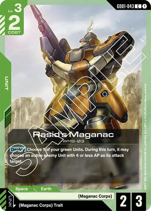Rasid's Maganac - Newtype Rising (GD01-043)