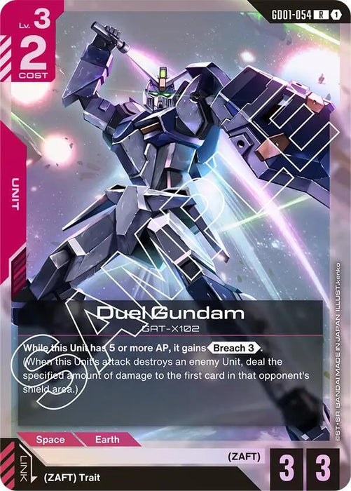 Duel Gundam - Newtype Rising (GD01-054)