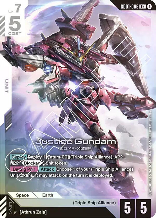 Justice Gundam - Newtype Rising (GD01-066)