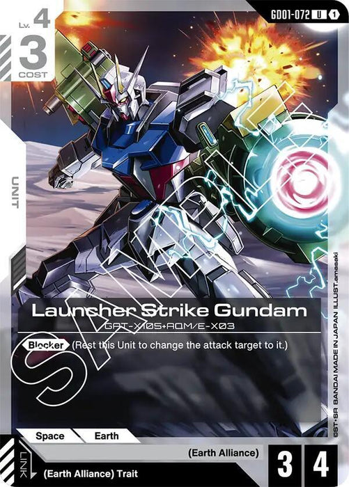 Launcher Strike Gundam - Newtype Rising (GD01-072)
