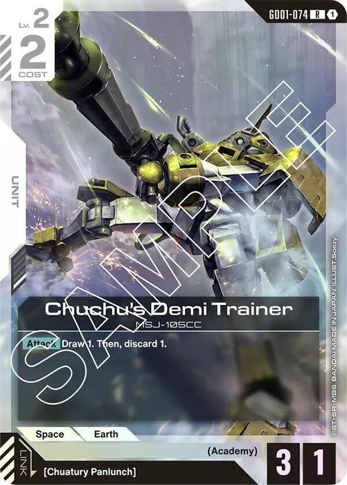Chuchu's Demi Trainer - Newtype Rising (GD01-074)