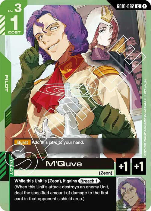M'Quve - Newtype Rising (GD01-092)