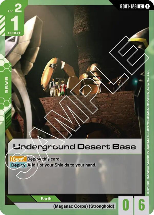 Underground Desert Base - Newtype Rising (GD01-126)