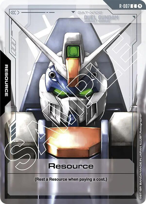 Resource (R-007) - Newtype Rising (GD01)