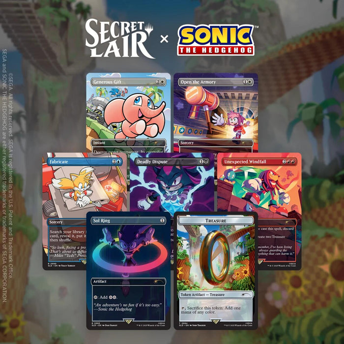 MTG - Secret Lair x Sonic: Chasing Adventure - Non-Foil