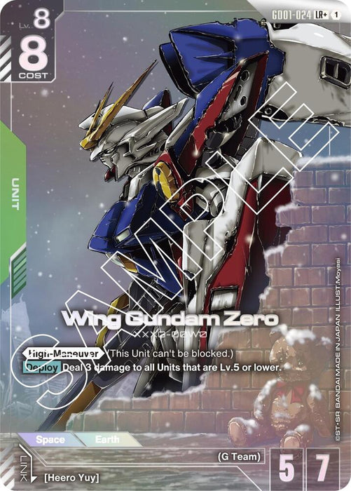 Wing Gundam Zero (LR+) - Newtype Rising (GD01-024)