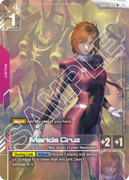 Marida Cruz (R+) - Newtype Rising (GD01-093)