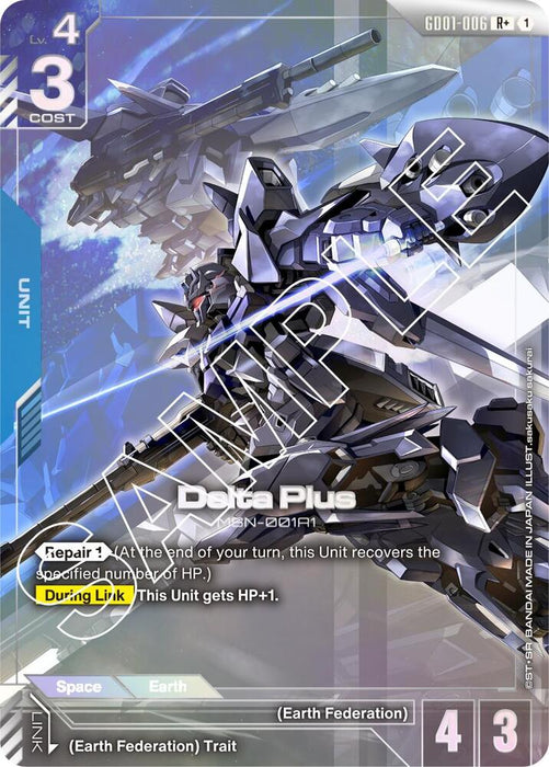 Delta Plus (R+) - Newtype Rising (GD01-006)
