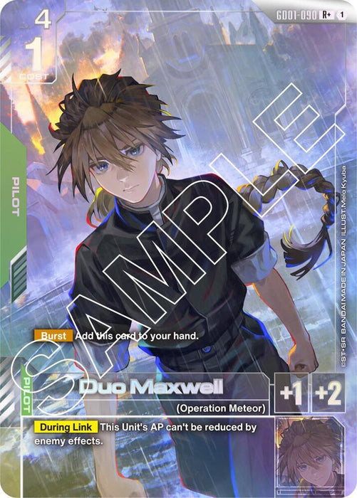 Duo Maxwell (R+) - Newtype Rising (GD01-090)