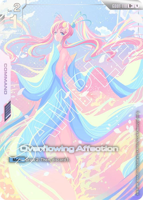 Overflowing Affection (U+) - Newtype Rising (GD01-118)