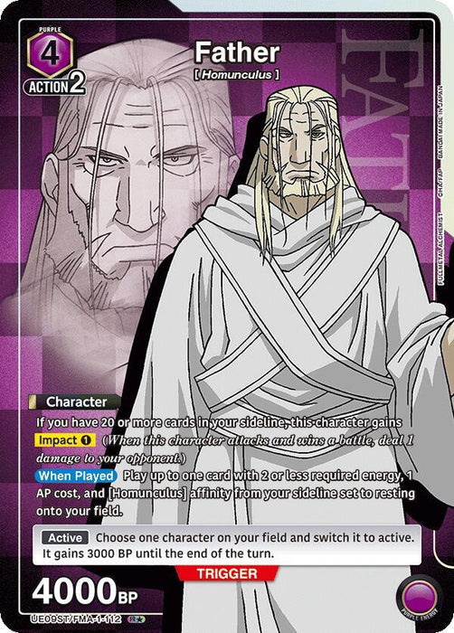 Father (R*) - UE09ST: FULLMETAL ALCHEMIST Starter Deck (UE09ST)