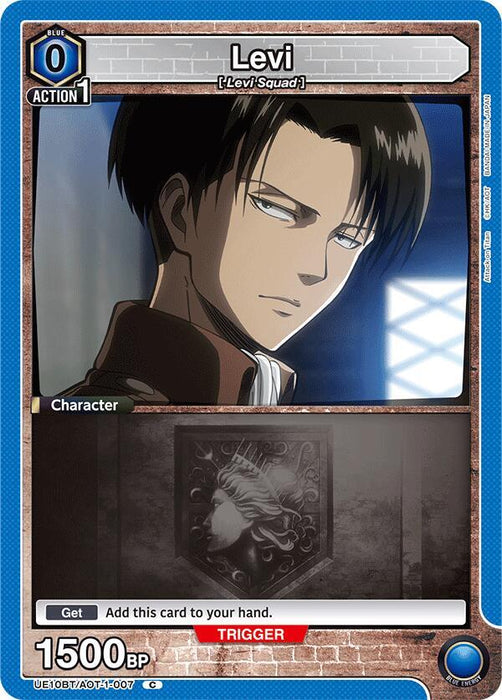 Levi (007) (Box Topper Foil) - UE10BT: Attack on Titan (UE10BT)