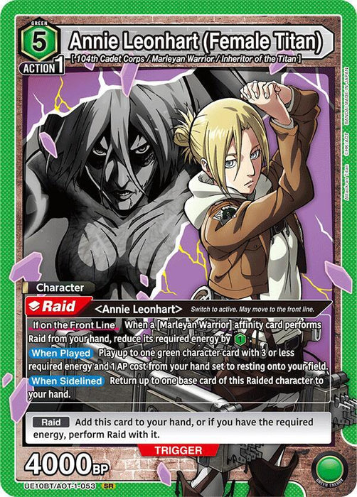 Annie Leonhart (Female Titan) - UE10BT: Attack on Titan (UE10BT)