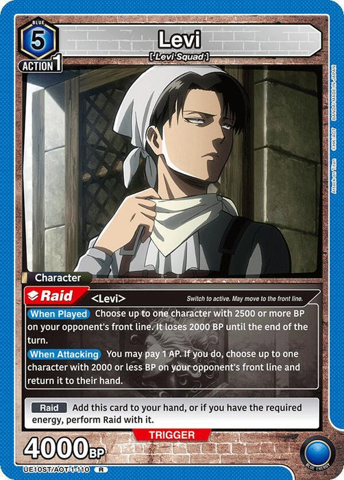 Levi (110) - UE10ST: Attack on Titan Starter Deck (UE10ST)
