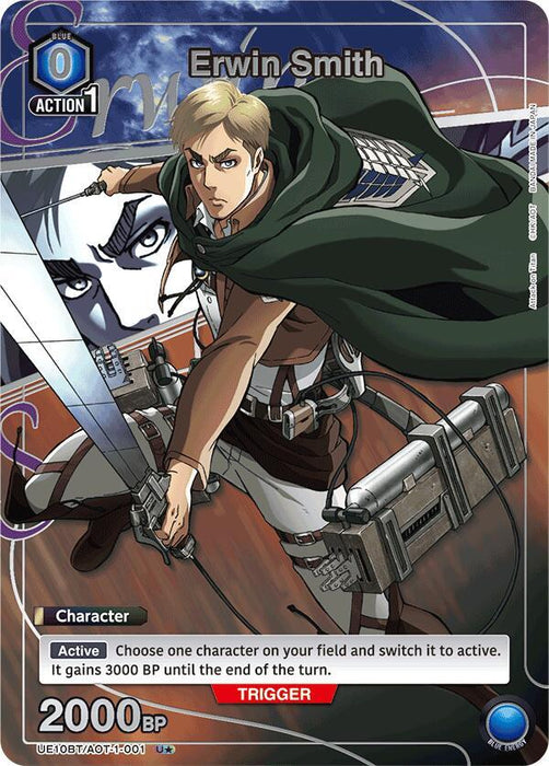 Erwin Smith (001) (U*) - UE10BT: Attack on Titan (UE10BT)
