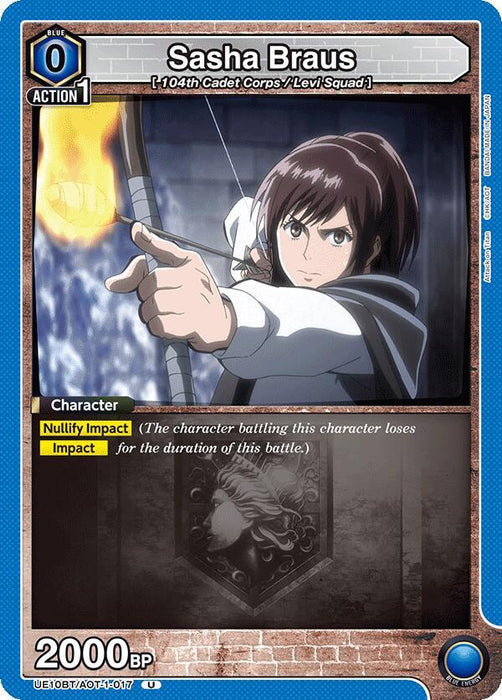 Sasha Braus (017) - UE10BT: Attack on Titan (UE10BT)