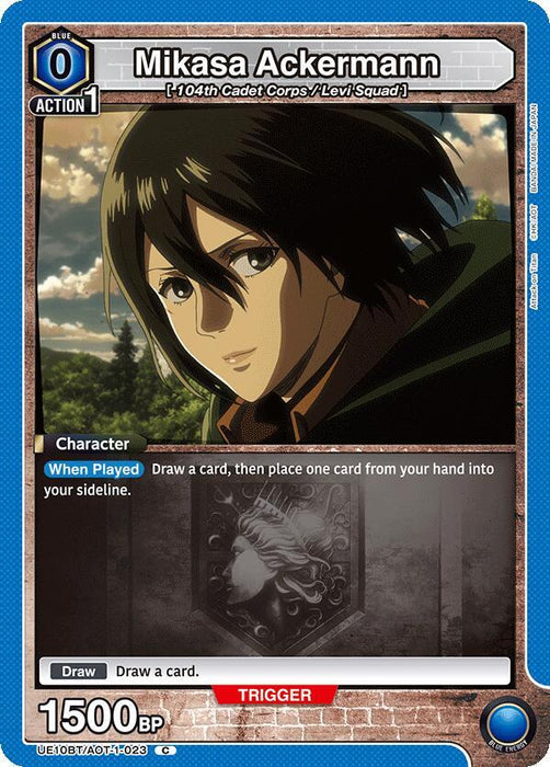 Mikasa Ackermann (023) - UE10BT: Attack on Titan (UE10BT)