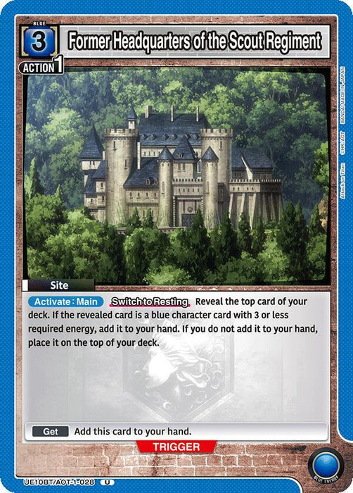 Former Headquarters of the Scout Regiment - UE10BT: Attack on Titan (UE10BT)