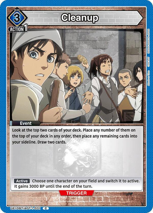 Cleanup - UE10BT: Attack on Titan (UE10BT)