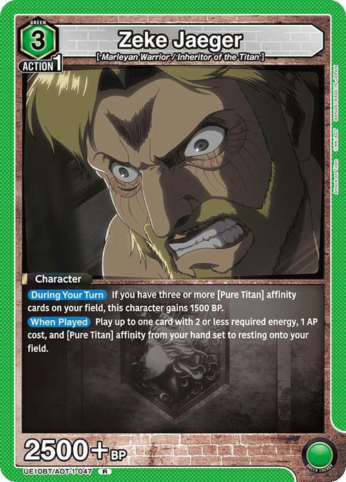 Zeke Jaeger (047) - UE10BT: Attack on Titan (UE10BT)